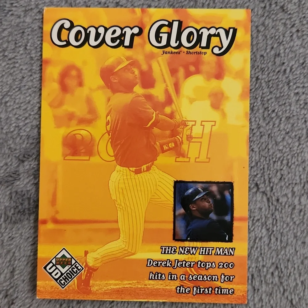 Vintage 1999 Upper Deck UD Choice Cover Glory Baseball Trading Cards